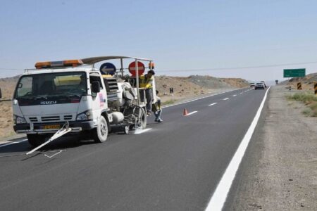 خط کشی ۳ هزار کیلومتر از محور‌های مواصلاتی استان اردبیل