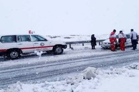 امدادرسانی به ۹۷۳ مسافر گرفتار در برف و کولاک استان اردبیل