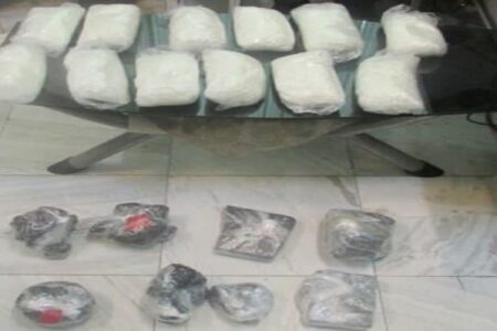 کشف هشت کیلو و ۹۸۵ گرم مواد مخدر در اردبیل