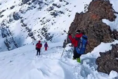 ۶ کوهنورد مفقود در ییلاقات سوگاه گیلان پیدا شدند