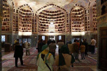 بازدید از بقعه شیخ صفی‌الدین اردبیلی ۲۰ درصد افزایش یافت