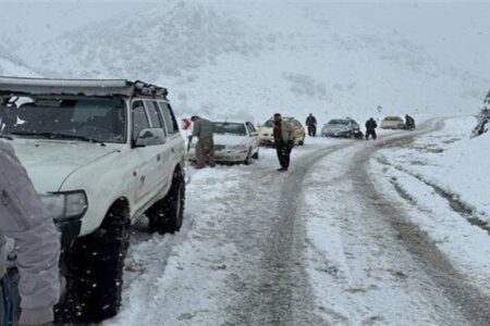 تردد در برخی گردنه‌های اردبیل فقط با زنجیرچرخ