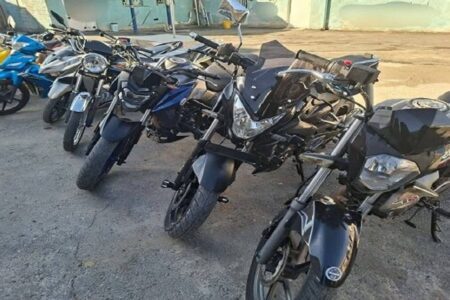 کشف ۱۱ دستگاه موتورسیکلت خارجی در اردبیل