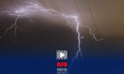 غرش آسمان در تبریز