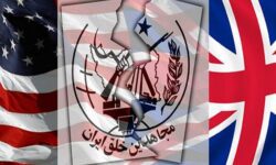 اقدام مضحک مزدوران منافقین در تهران