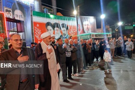 آیین معنوی شاه حسین‌گویان در آستانه ماه محرم در مشگین شهر