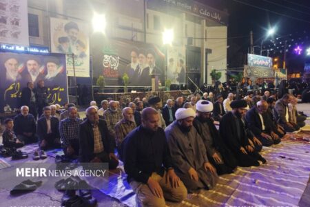 برپایی نماز استغاثه با حضور مردم انقلابی خلخال